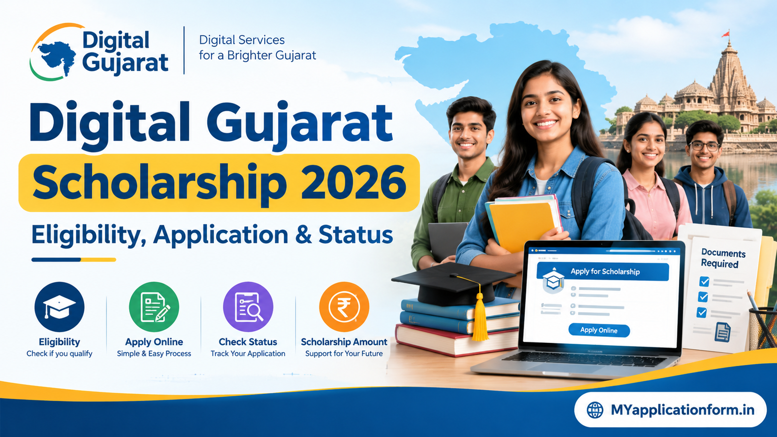 Digital Gujarat Scholarship 2026: Eligibility, Application & Status