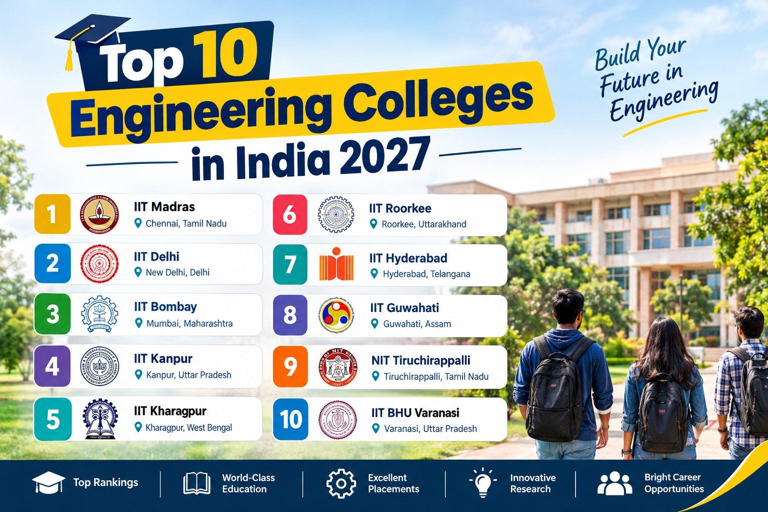 Top 10 Engineering Colleges in India 2026